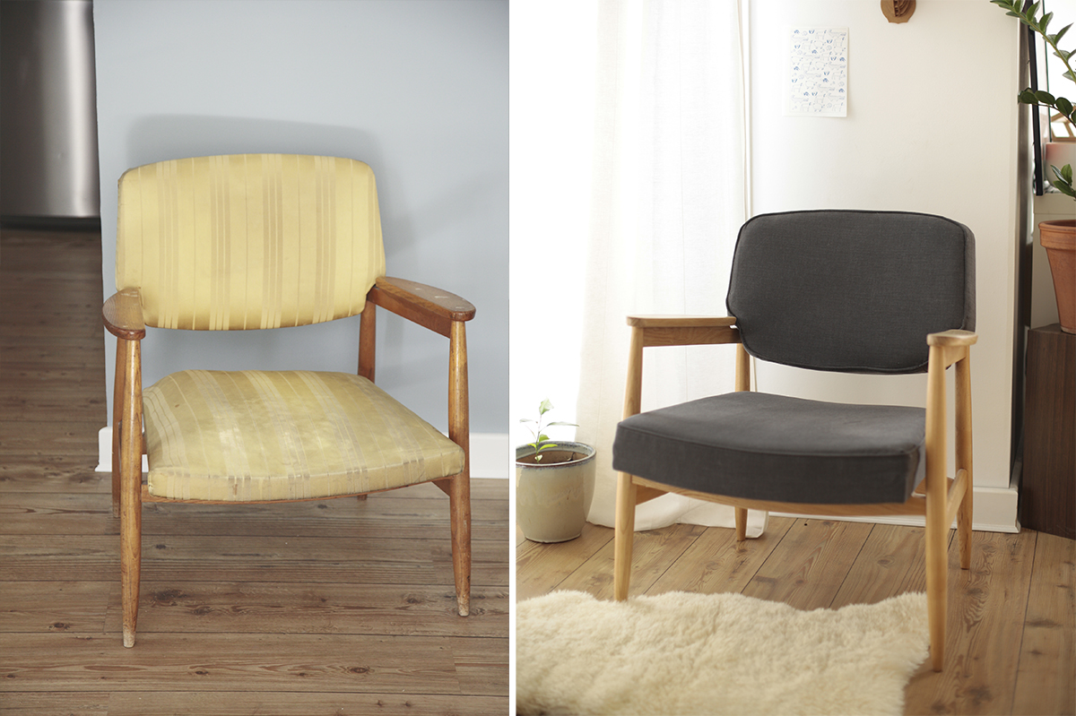 restauration_renovation_fauteuil_scandinave_avantaprès